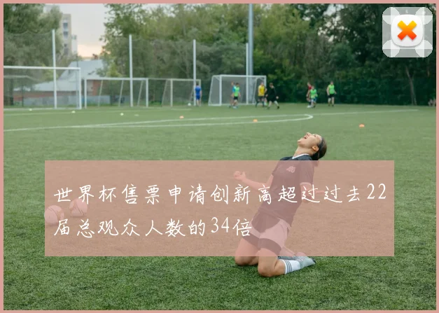 世界杯售票申请创新高超过过去22届总观众人数的34倍